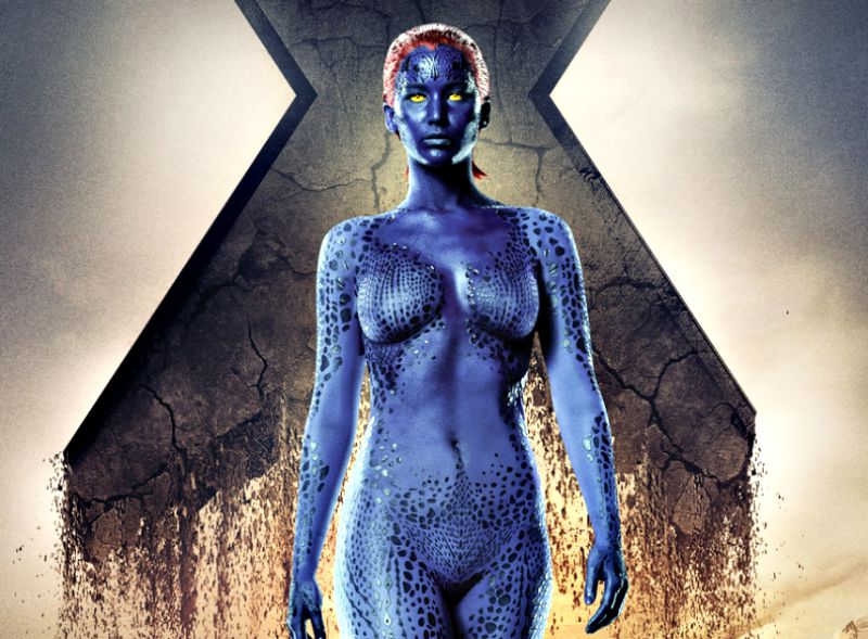 Mystique…Raven Darkhölme… Jennifer Lawrence 000